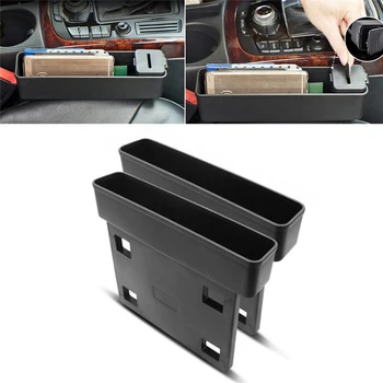 Кутия-органайзер за кола, джоб за автомобилни седалки, многофункционален държач за съхранение на седалката на водача, поставка за чаши, автоаксесоари