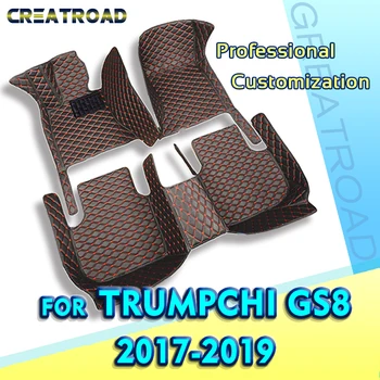 Автомобилни Постелки За GAC Trumpchi GS8 2017 2018 2019 Потребителски Автоматично Накладки За Краката Авто Килим Аксесоари За Интериора