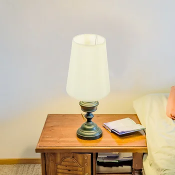 Настолна лампа окачен декоративна лампа на Кутията на масата Завеси, Плат за спални композитен материал PVC под