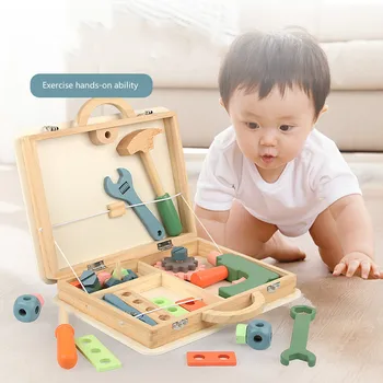 33 бр., набор от инструменти за детска игра мебели, демонтаж, монтаж, многофункционален комплект инструменти за моделиране, определени играчки