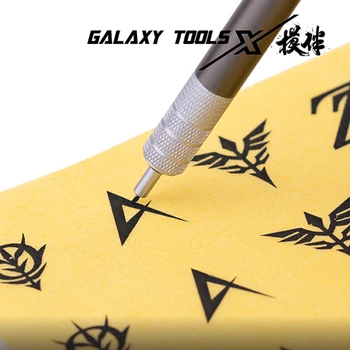Galaxy T09A13-16 Занаятите Curve Кътър Дизайн на Джобно ножче Пластмасов САМ Хоби Ученически Канцеларски материали Изкуството на Военен Модел Строителни инструменти