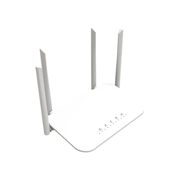 LC117 4G CPE 4G Wifi Рутер, Точка за достъп CAT4 32 Потребителя Безжичен модем rj-45 WAN LAN LTE Рутера Plug EU (LC117-5M)