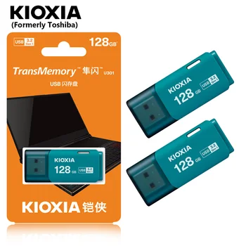 (По-рано Toshiba) KIOXIA 3шт Трансмиссионный USB 3.2 Gen1 Стик Флаш памет от 128 GB, 256 GB И 32 GB Usb Флаш памет 16 GB 2.0 Memory Stick