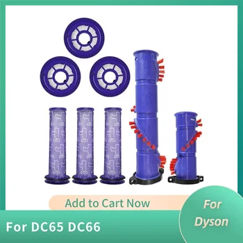Подходящ за ръчно безжична прахосмукачка Дайсън DC65 DC66, аксесоари, основна роликовая четка, филтър HEPA елемент