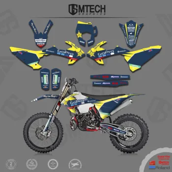 DSMTECH Team Мотоциклетът Стикер с Графичен Стикер Комплект за GASGAS ЕО 2018 2019 2020 18-20