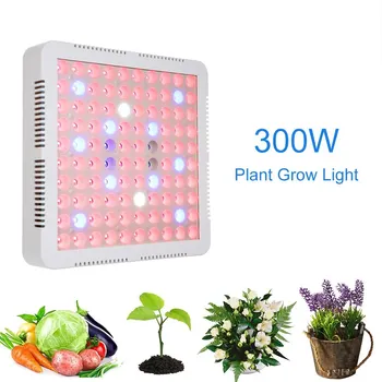 300 W 100 светодиоди 15500ЛМ, лампа за отглеждане на растения, директна доставка