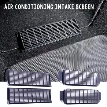 Чифт Пластмасови Капачки за излизане на климатик за Задната седалка, за да Tesla Model Y Прахозащитен Защитни Капаци 2015-2021 за Tesla Model F9D3
