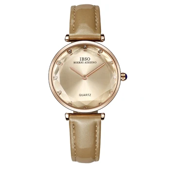 Луксозни нови дамски часовници, ежедневни оригинални водоустойчив ръчни часовници от злато кожата, тенденции, дамска мода, кварцов часовник, подаръци за една жена