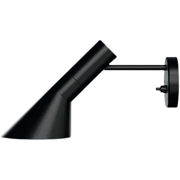AJ монтиран на стената лампа, черен с превръщането абажуром за домашно осветление, Спални, офиси, лампа за четене на 1,5 м кабел штекерный Ключ фаянс кутия