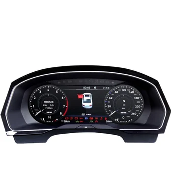 На цифровия Панел на Арматурното Табло Виртуална Таблото в Кабината LCD за измерване на Скоростта CarPlay Сензор за Volkswagen VW Passat B8 CC Вариант