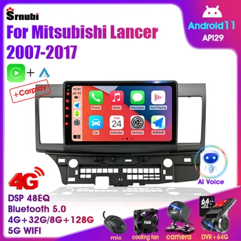 Android Автомобилен Радиоприемник за Mitsubishi Lancer 2 10 CY 2007-2017 Мултимедиен Плейър 2din Навигация Стерео Carplay Аудио Главното Устройство
