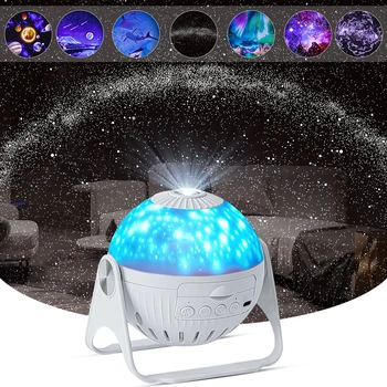 Led Проектор Galaxy лека нощ Звезда Проектор, лампа на Звездното Небе USB Въртящи лека нощ За Деца DIY Подарък proyector galáctico