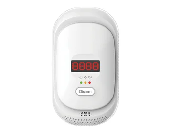 Висококачествени системи за сигурност за помещения RF433mhz Домашна аларма Детектор на запалими газ