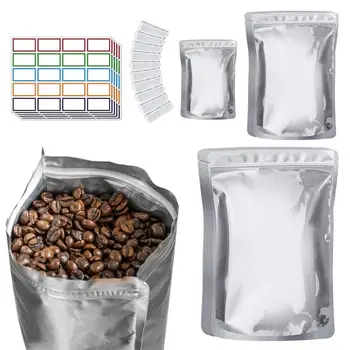 Торбички за опаковане на продукти майларовые пакети за съхранение на продукти с мивки кислород 100x400CC 400cc и етикети, 3 слой се сгъстява