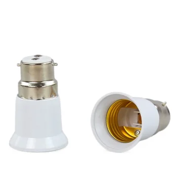 1 бр. инвертори на притежателя на лампи B22 в E27 от огнеупорен материал, адаптер базов тип за контакти, аксесоари за дома осветление