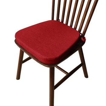 Удобни възглавници на седалката за начало на обедната стола - гъба с висока плътност и материя в китайски стил, гъба с висока плътност