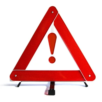 AX3088 Триъгълни предупредителен знак за монтаж на автомобила Отразяваща предупредителен знак за паркиране за монтаж на автомобила Аварийни аксесоари