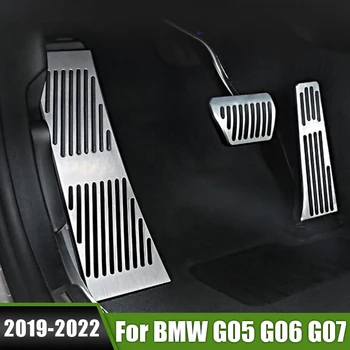 За BMW X5 X6 X7 G05 G06 G07 IX IX5 Автомобилна Поставка За Краката е От Алуминиева Сплав, Педала на Газта, Педали, Спирачки, Мини Облицовки, Аксесоари