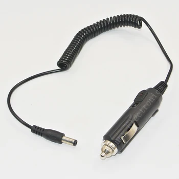 Преносим 12 В Автомобил запалката штекерный кабел с конектор dc 5.5 мм * 2,5 мм за зарядно устройство Удлинительный Кабел Конектор Кабел