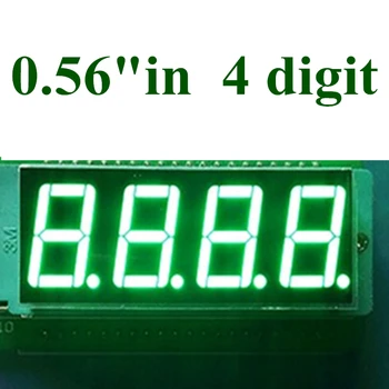 20PCS 4-Битов Цифрово Клиенти Led Дисплей 7 Сегментен Чистият зелен 0,56 инча с общ катод 0,56 