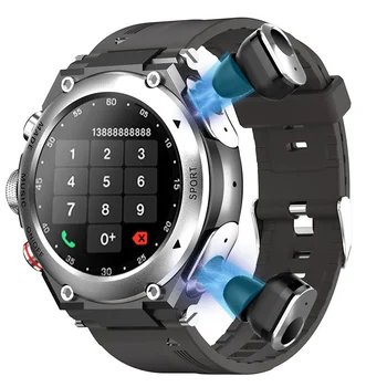 AINOOMAX T92 t92 2 в 1 Безжични Слушалки smartwatch Фитнес Тракер Часовници Reloj Bt Call смарт часовници Със Слушалки TWS 2023