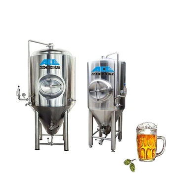 Ферментатор за крафтового бира обем 6000Л 60Л, конична резервоар за ферментация, охлаждаща риза, ферментационните съд, комплектен фабрика за производство на бира, фабрика