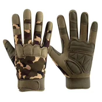1 Чифт спортни ръкавици на открито, ръкавици с един пръст със сензорен екран, защитни ръкавици за планинско колоездене на открито