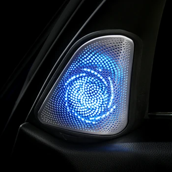 Покриване на Автомобилния говорителя високи честоти С Led подсветка За BMW G20 Серия 3, Светещо на Кутията на говорителя високи честоти, Хастар Динамика на Входната Врата С Множествена Осветление