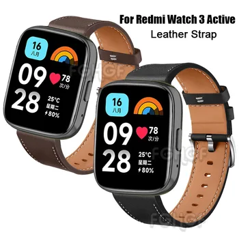 Взаимозаменяеми Каишка За Redmi Watch 3 Активен Каишка За Часовник Кожена Гривна За Xiaomi Redmi Watch 3 Активен Гривна Correa Pulseira