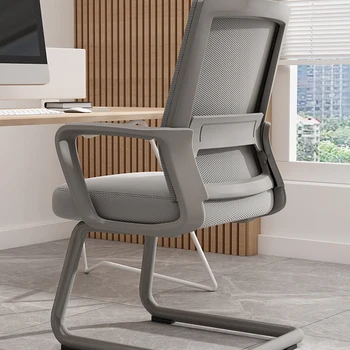 Дизайнерско офис стол-трон, отточна тръба на шарнирна връзка десктоп, мобилни офис стол с ергономичен дизайн бар подлакътник, табуретка за спални, библиотека мебели