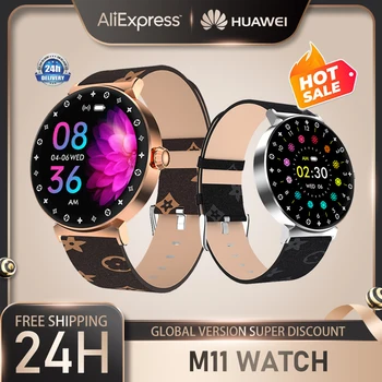 Huawei Smartwatch M11 NFC, GPS track Bluetooth предизвикателство AI, спортен наблюдение на сърдечната честота, възпроизвеждане на музика, женски, мъжки водоустойчив часовник Android и IOS