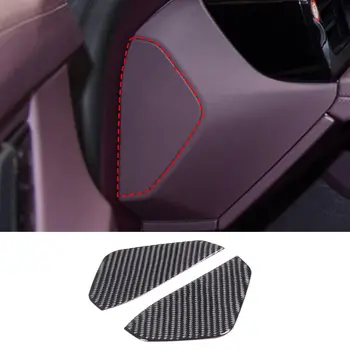 Стикер за защита от сблъсък на вратата на колата е от въглеродни влакна, подходящи за Porsche Taycan 2019-2022