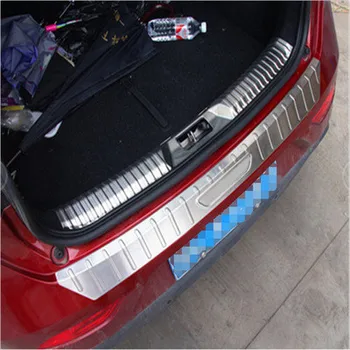 За Volvo V40 2013-2019 Протектор броня, тампон на прага на задната защита на багажника, малка перука на темето на протектора, автомобилен стайлинг